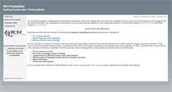Desktop Screenshot of knproduction.com
