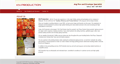 Desktop Screenshot of knproduction.com.my
