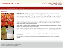 Tablet Screenshot of knproduction.com.my